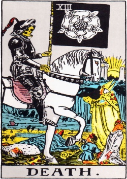Death Tarot Card Freemason's Deck
