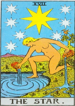 Star Tarot Card Freemason's Deck
