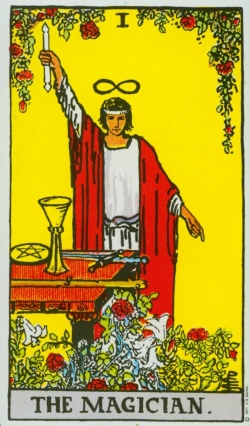 Magician Tarot Card Freemason's Deck